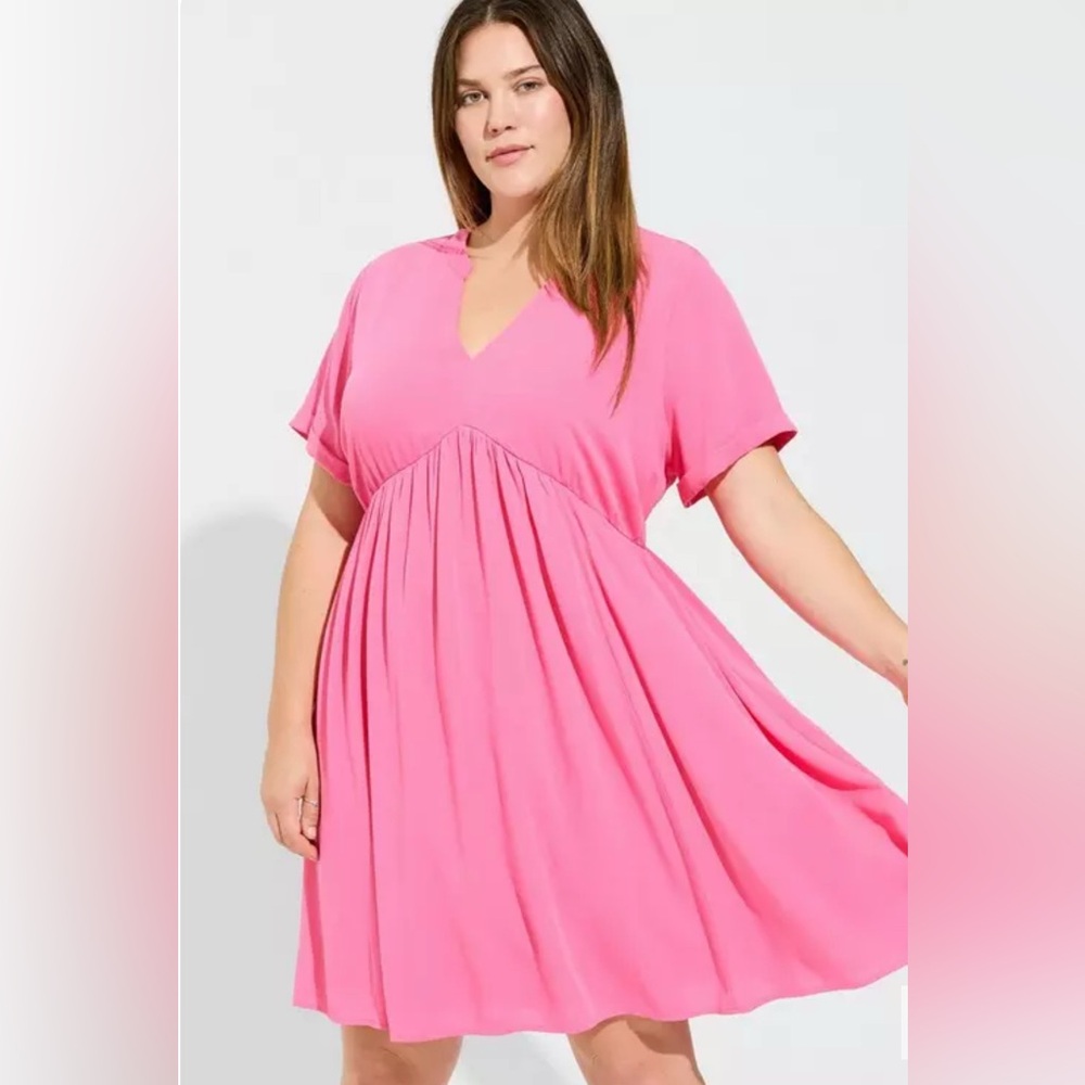 Torrid gauze dress.